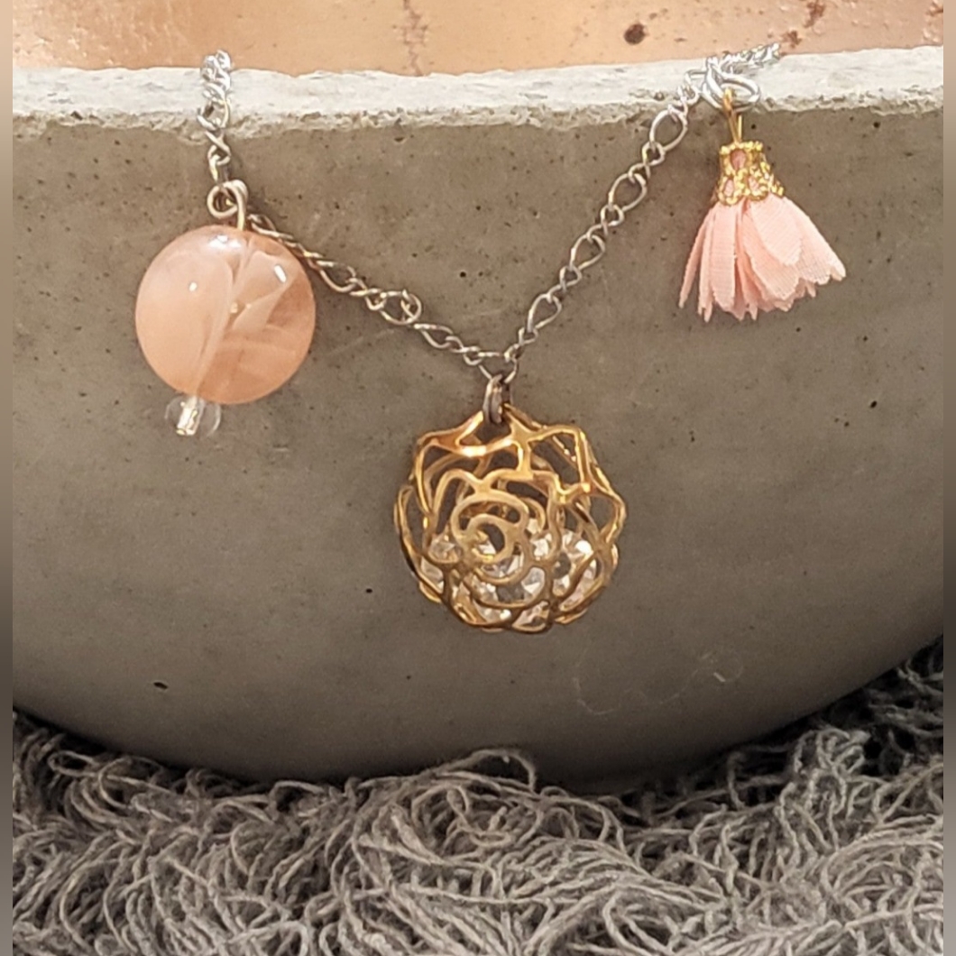 Beautiful Handmade Charm Bracelet 22$